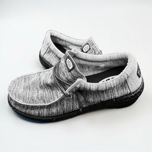 Hey Dude Casual Slip-On Loafers in Heather Gray